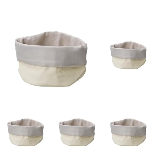 Sac à pain rond HENDI 429006 en lot de 5 pour présentation de table