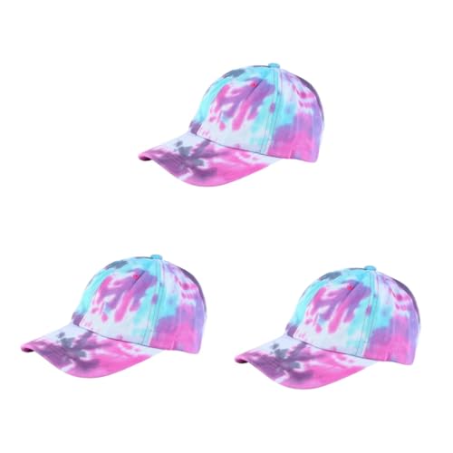 Casquette tie-dye en coton de qualité Healvian, finition soignée pour l'extérieur