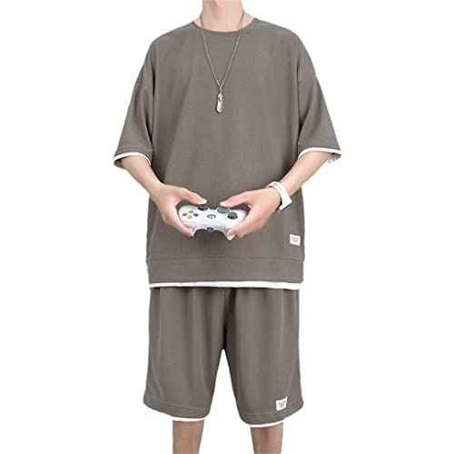 Ensemble de shorts d'été pour hommes t-shirts manches courtes pantalon court