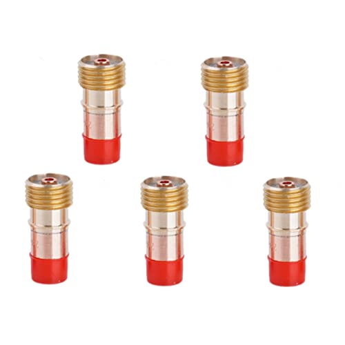 Image of TIG Stubby Gas Lens 17GL332 3 /32 inch TIG Collet 10N24S 10Pcs | For TIG Welding Torch WP-17, 18 & 26 Series Consumables