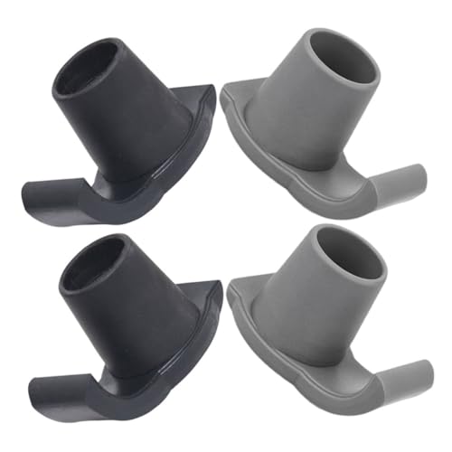 Mipcase Mobility Tool for Seniors 4pcs Walker Accessories Ski Glides for Nonstick Crutch Tips Snow Sledding Pad