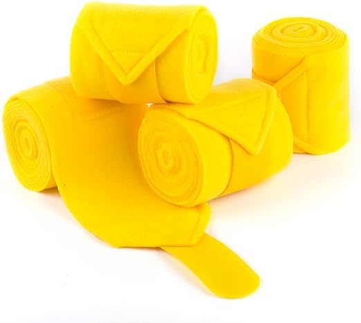 Blessing pack of 4 pcs horse polo bandage white (YELLOW) (B0CMD7VXV3) Amazon Price History, Amazon Price Tracker