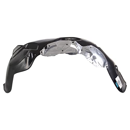 Image of TRQ Front Driver and Passenger Side Inner Fender Liner Set Compatible with 2005-2010 Dodge Dakota 2011 Ram Dakota