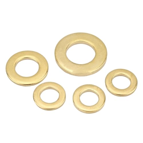 Rondelles plates en laiton M10x20x1.2mm pour étanchéité