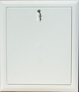 Timloc 1169/35/KL Key Lock White Loft Hatch High Insulated 0.35u Hinged Drop Down Access Door
