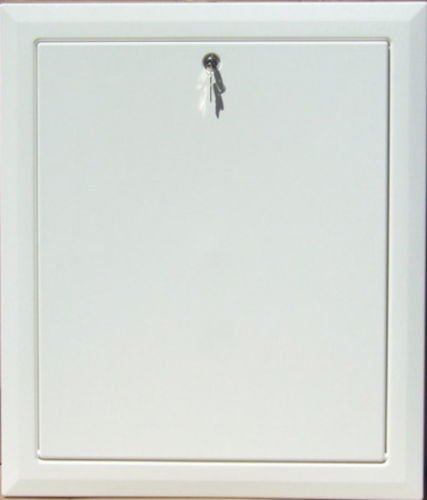 Timloc 1169/35/KL Key Lock White Loft Hatch High Insulated 0.35u Hinged Drop Down Access Door