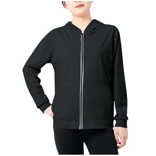 Beessbest Kids Girls UPF 50+ UV Sun Protection Jacket Hooded SPF Cooling Sun Shirt Lightweight Hiking Fishing Fall Clothing