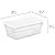 Sterilite 12-Pack 6 Quart Storage Box, Stackable Clear Plastic Bins with Snap-On Lids - Heavy-Duty Organizing Containers for Closet, Bathroom, and Office