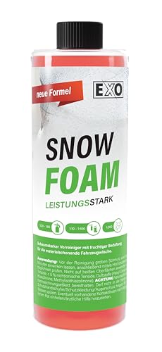 EXO SNOW FOAM | pH-neutral | Autoshampoo | Fahrzeugreiniger mit Duft NEU (1 Liter)