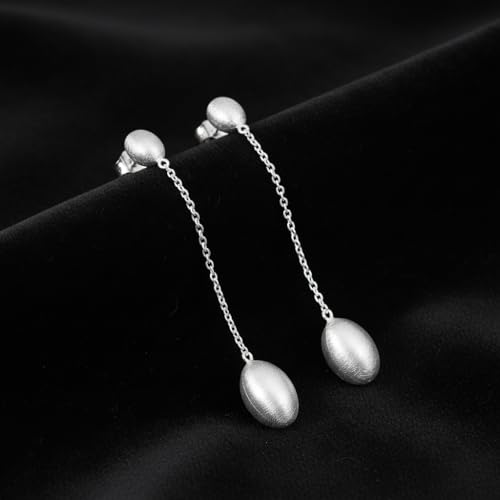 Image of OVANA 92.5 Sterling Silver Handmade Earrings | 925 Hallmarked | Classy and Beautiful | Elegant Design | Gift for Women and Girls | Gift For Her