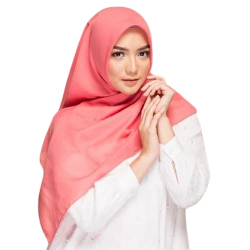 Versatile Poly Cotton Rectangular Scarf: Perfect for Everyday Wear Spring/Summer Color