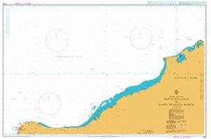 UKHO BA Chart 2195: Punta Gallinas to Bahia de Santa Marta