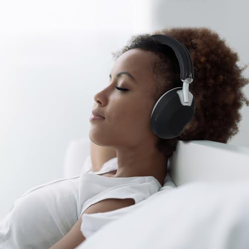 Sony WH-1000XM5 Silicone Case - Protective Cover, Soft Skin, Black