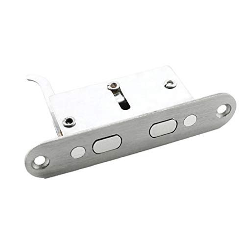 HOOPLY Auxiliary Lock For Container Doors - Satin Stainless Steel