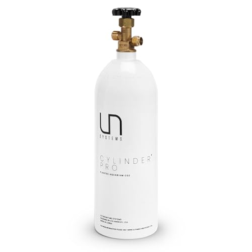 Ultum Nature Systems CO2 Cylinder Pro for Planted Aquariums - CO2 Tank w/On/Off Valve, Aluminum CO...