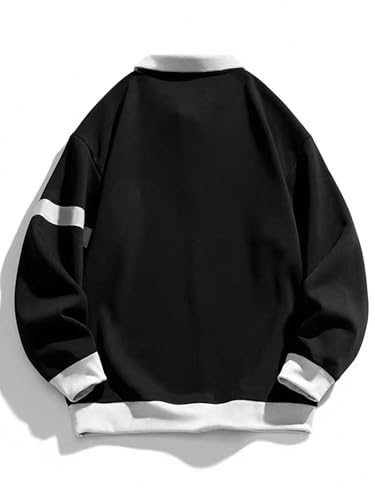 Image of JVX Unisex-Adult Wool Blend Collared Neck Sweatshirt