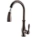 Produktbild Taps Küchenfaust, Single Oil Wiped Bronze Pull-Out/Pull-Down Deck Mounted Traditional/Brass/Single Handle Single