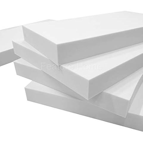 Foam for Sofa Cushion Replacement - Medium-Firm Upholstery Foam (1" (2.5 cm) Thick, 30" x 30") Cover