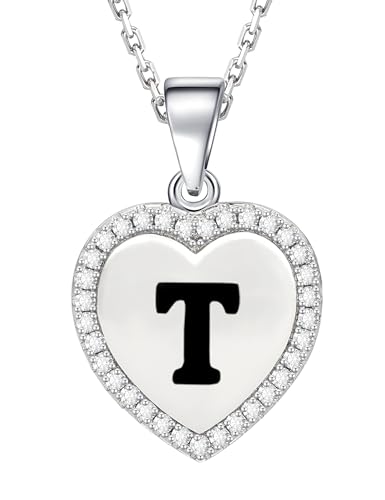 Collier Cœur Initiales Argent Massif pour Sublimer vos Tenues