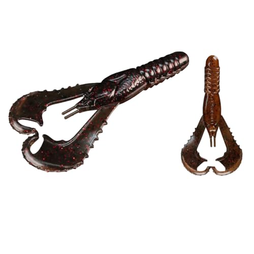 Leurre écrevisse souple 10,2 cm Lunker City pour vos sorties de pêche en rivière