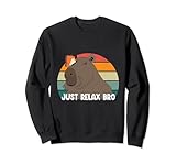 Photo Gallery just relax bro funny capybara felpa Photo Gallery just relax bro funny capybara felpa