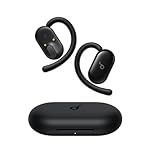 Soundcore V20i by Anker Open-Ear Headphones, Adjustable Ear Hooks, Ultra-Comfort, Snug Fit, Deep Bass, Clear Calls, IP55, LED Lights, 36H Playtime, Bluetooth 5.4 Earbuds, Multipoint Connection