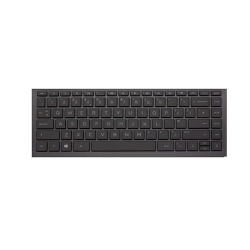 Clavier PC portable HP 246 G7 Noir avec disposition UK pour une saisie rapide