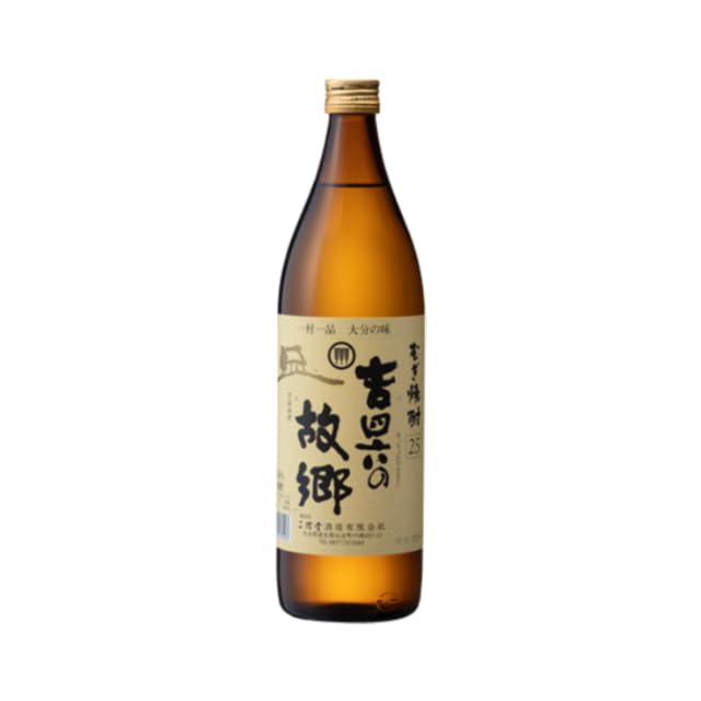 Amazon.co.jp: 吉四六の故郷 25度 900ml 麦焼酎 二階堂酒造 大分