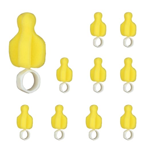 哺乳瓶スポンジブラシ - 10個入り哺乳瓶洗浄ツール |おしゃぶりブラシ、乳首クリーナー、哺乳瓶コーヒーカップ用クリーニングツール