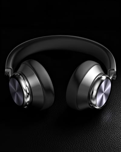 Image of Wentronic Y03 Bluetooth Headphones Wireless Active Noise Cancelling Over Ear Headphones 48 Hours Playtime High Sound Quality 6 EQ Music Mode Headphones with Soft Ear Cushion - Grey
