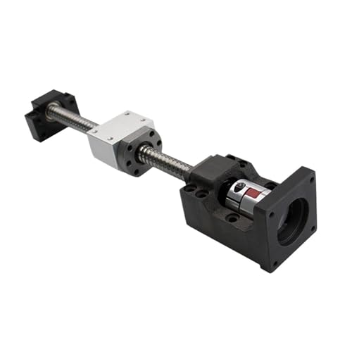 Vis à billes 12mm SFU1204 course 900mm pas 4mm kit complet écrou DSG12H supports BF10 pour table CNC