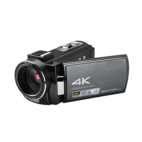 Caméscope de vision nocturne IR avec résolution vidéo 4K nette