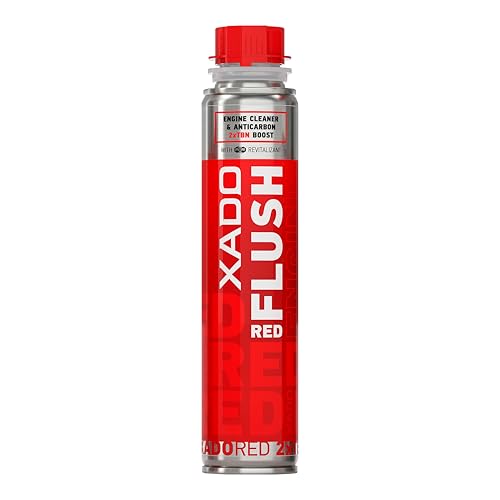 XADO RED Flush Engine Oil Flush Cleaner - Removes Carbon & Sludge, Restores Oil Performance - 250 ml