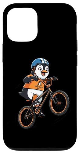 �L�b�Y �y���M�� BMX �X�^���g PENGUIN BMX ���]�� �X�|�[�c �A�N�V���� �X�}�z�P�[�X iPhone 12/12 Pro �p