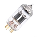 Glewi 12AX7-S Tubo a vuoto per audio HiFi, sostituzione diretta ECC83 6N4 7025, pin dorati tono caldo fai da te Amp aggiornamento lampadina in vetro di dimensioni standard