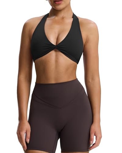 Aoxjox Rosie Halter Sports Bra
