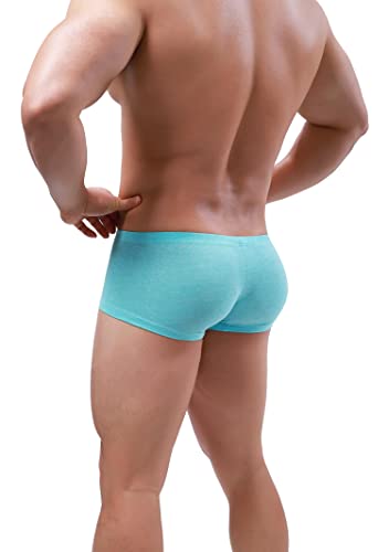 iKingsky Men's Cotton Bulge Boxer Briefs Sexy Pouch Shorts Stretch Low Rise Under Panties for Men3