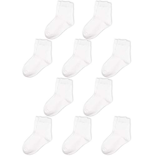 10 Pairs Kids Cotton Socks For Baby Boys Girls