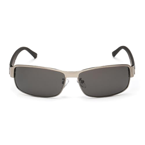 Lunettes de soleil rectangulaires homme polarisées contre l'éblouissement sur la route