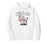 Ce joli design dispose d'un graphique d'une vache avec le dicton amusant « Milk Me ».