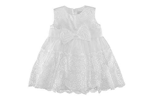 Cocolina Edles Taufkleid Festkleid Blumenmädchenkleid Kleid Hochzeitskleid Ivory (74-9M) Cover