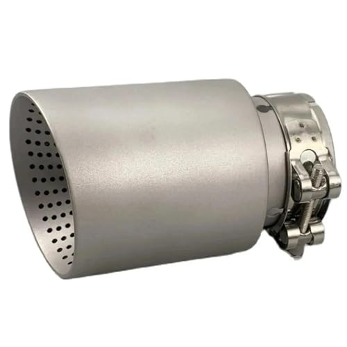 Embout de silencieux d'échappement en inox 304 mat, finition premium pour personnalisation auto
