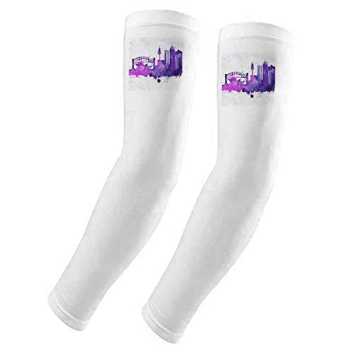 Protección solar UV en fundas para brazo transpirables con diseño de Sídney
