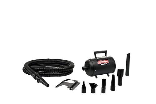 METROVAC B3-CDAFBR Air Force Blaster, Lightweight Car & Motorcycle Vacuum Cleaner, Dryer w/Accessories, Truck Air Duster, Car Cleaning Supplies