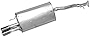 Walker Exhaust Quiet-Flow 45207 Direct Fit Exhaust Muffler Assembly