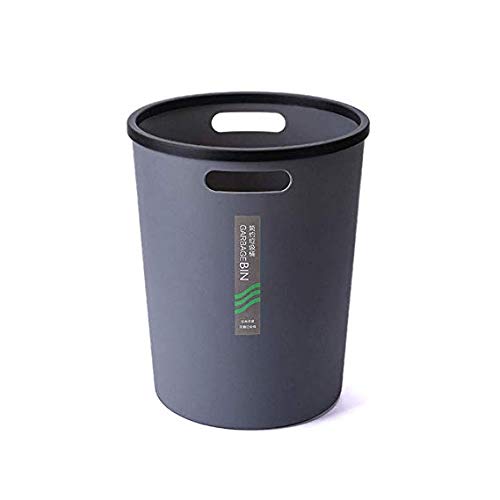Corbeille en plastique pour le bureau à domicile de 4,8L idéale pour le télétravail