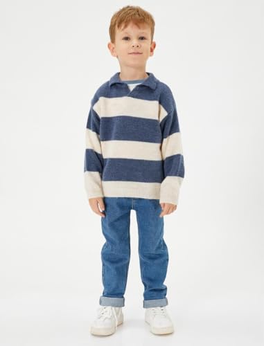 Koton Babyboy Sweater Polo Neck Long Sleeve Soft Touch