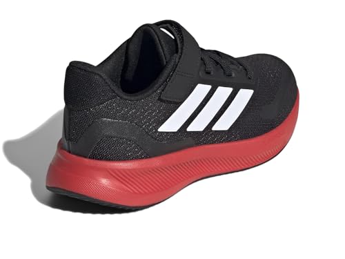 Image of adidas Kids' Marvel Run Falcon 5 Elastic Lace & Strap Shoe