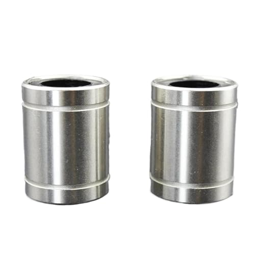 Roulement linéaire LM20UU haute résistance en acier chromé pour mouvement fluide rigide 2Pcs