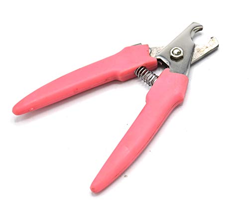 AAProTools Large Dog Nail Clippers Pink Handled Precision Professional Grade Claw Care